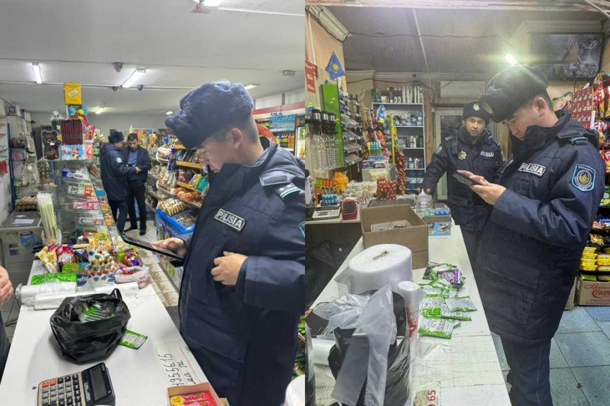«Закон и порядок»: рейд по выявлению незаконной торговли насваем провели в Астане