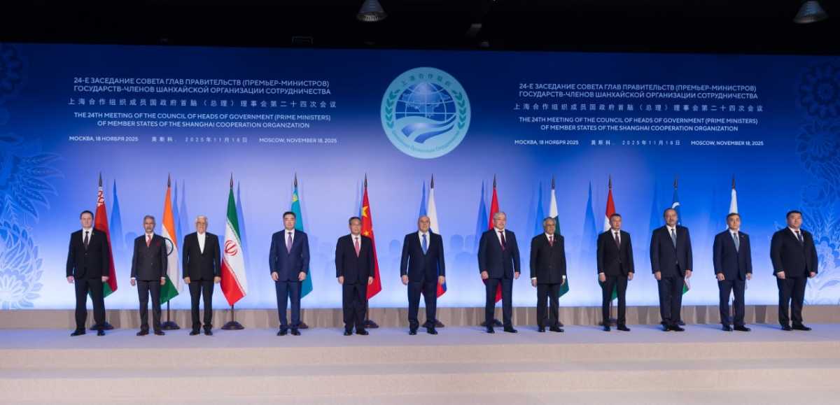 Олжас Бектенов принял участие в заседании Совета глав Правительств стран ШОС в Москве