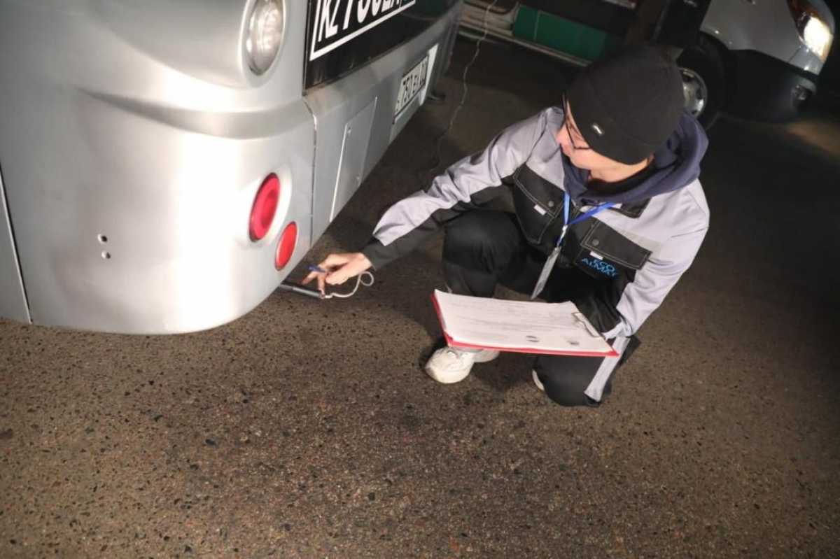 Улучшение качества воздуха: экологические службы Алматы усилили проверки транспорта