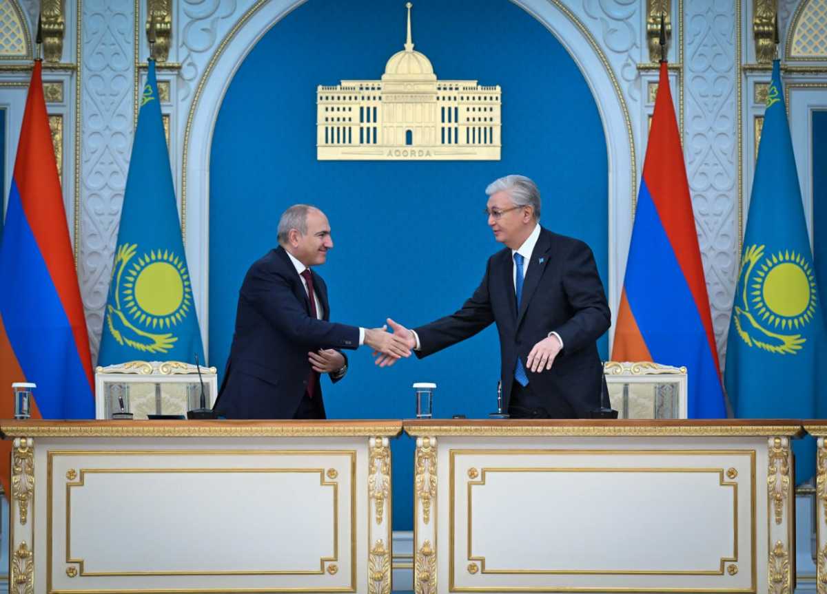 Казахско-армянские отношения выходят на уровень стратегического партнёрства – Токаев