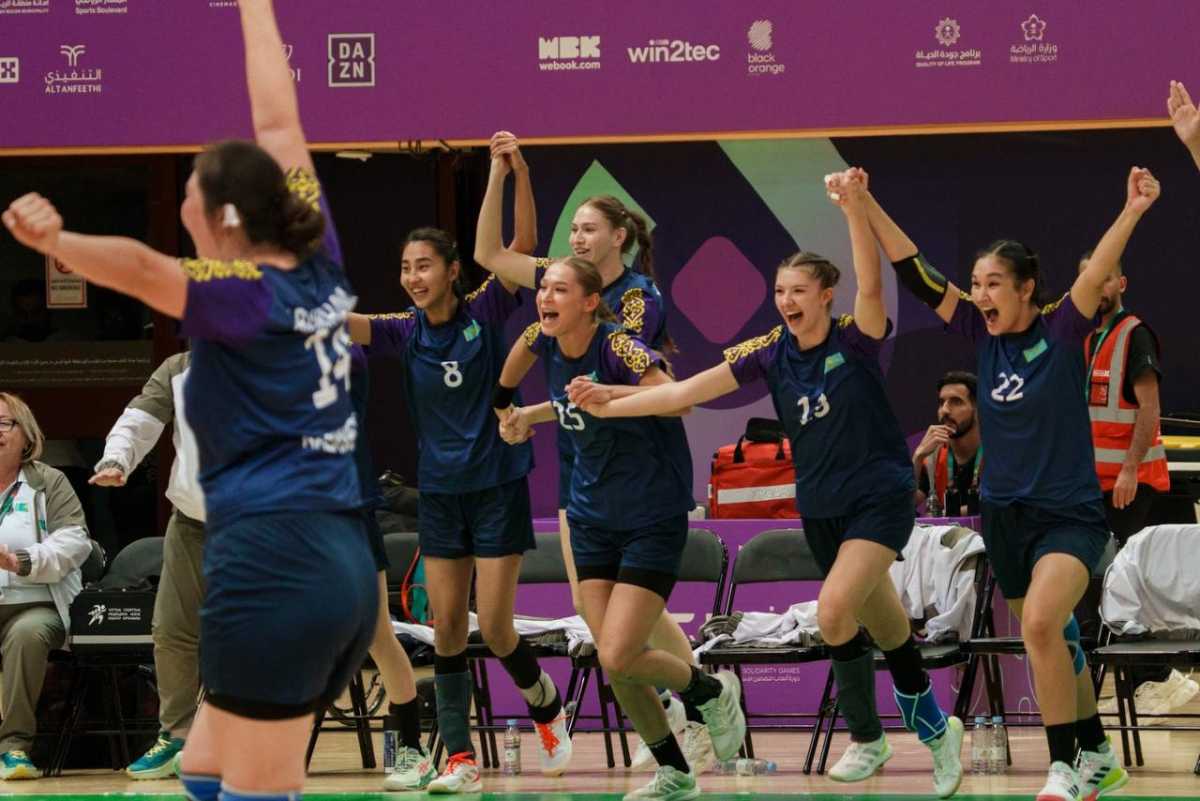 Казахстанские гандболистки завоевали «серебро» Игр исламской солидарности