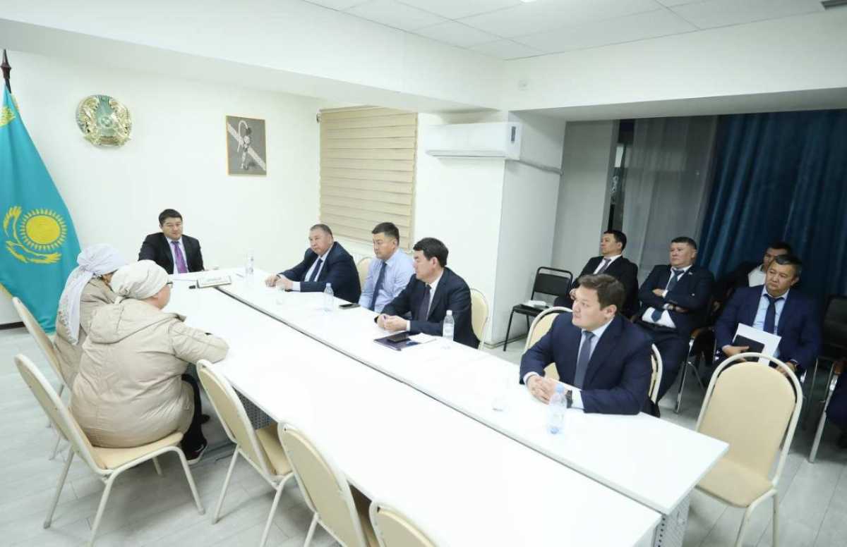 Нурдаулет Килыбай провёл личный приём жителей города Жанаозен