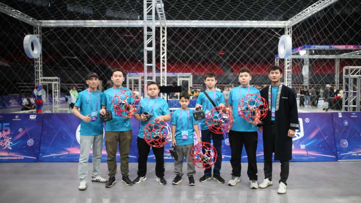 Казахстанская сборная по дрон-футболу впервые вошла в ТОП-5