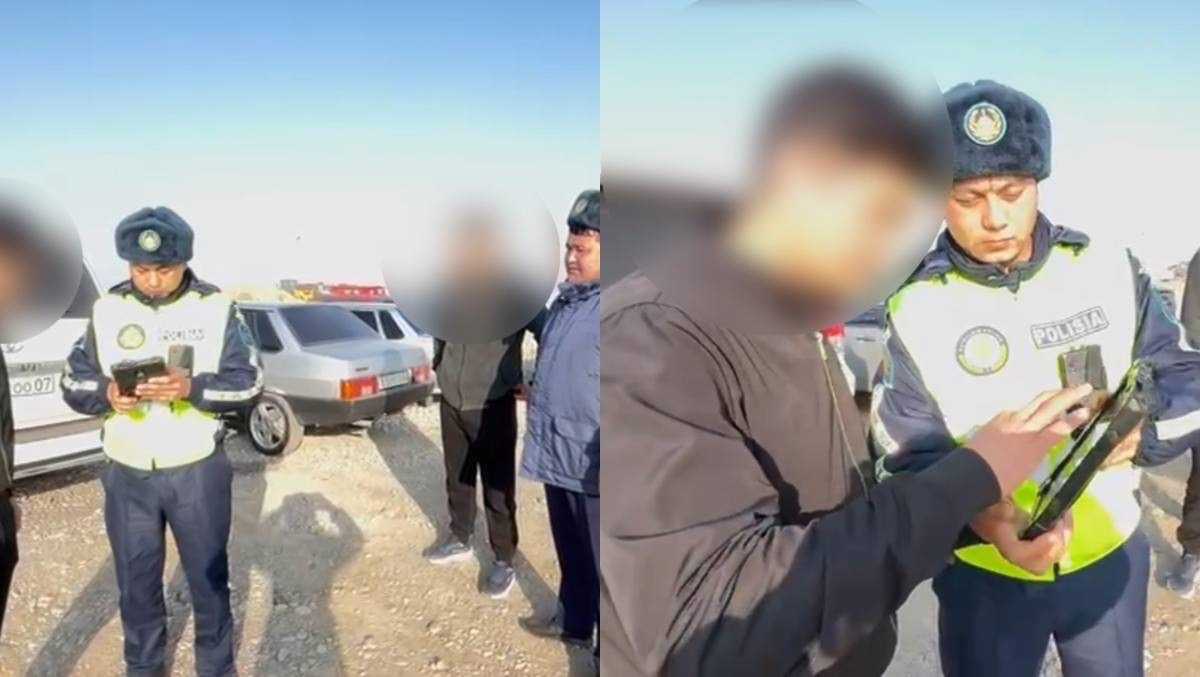 Водителей свадебного кортежа, нарушивших ПДД, наказали в Туркестанской области