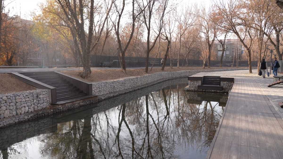 Возрождение реки Кошкар-Ата: в Шымкенте создают современную рекреационную зону