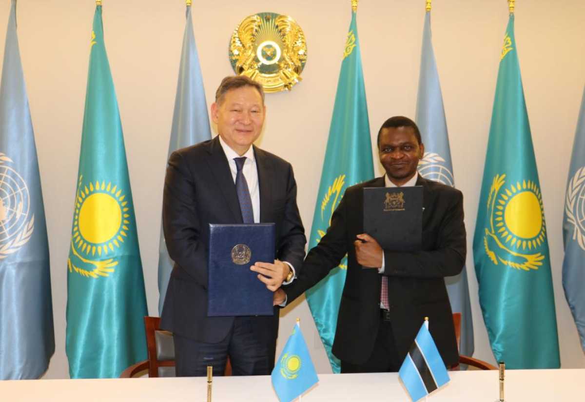 Казахстан и Ботсвана установили дипломатические отношения