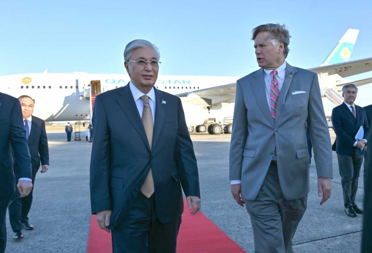 Токаев прибыл с визитом в Вашингтон – фото