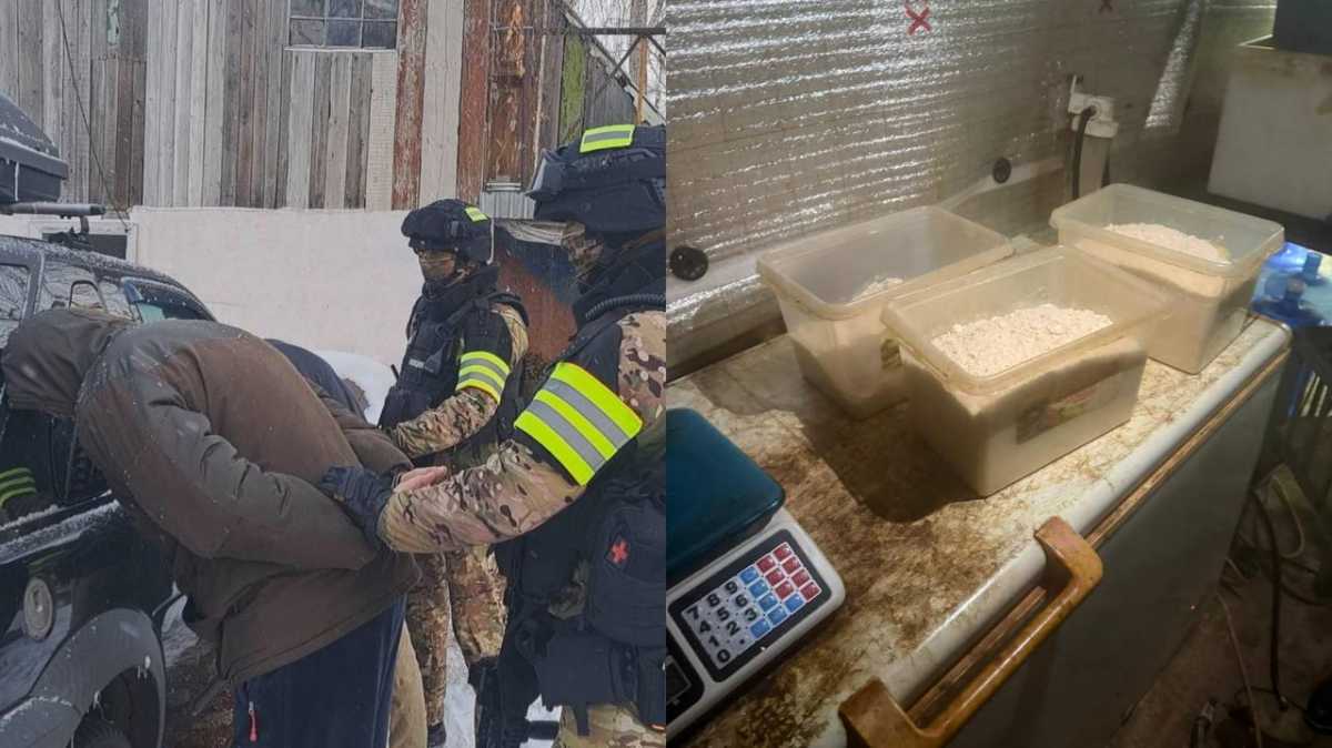 Подпольную нарколабораторию ликвидировали в Карагандинской области: изъято более 50 кг «синтетики»