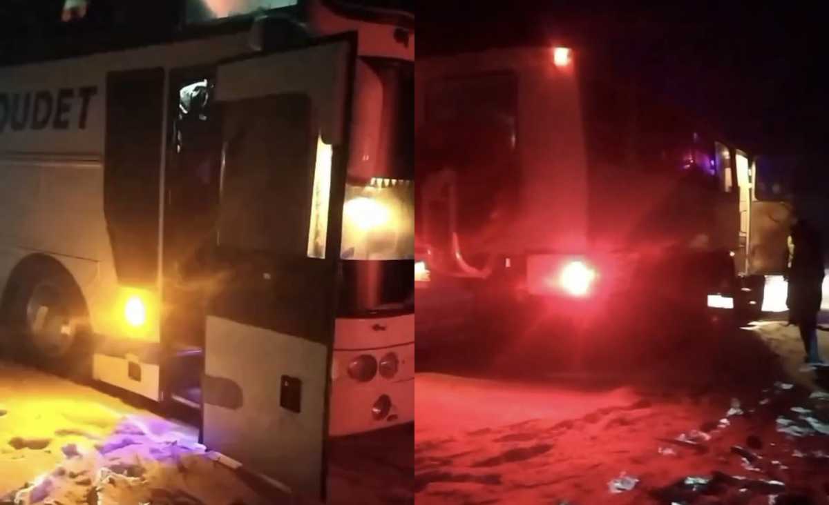 35 пассажиров сломавшегося автобуса спасли в Акмолинской области