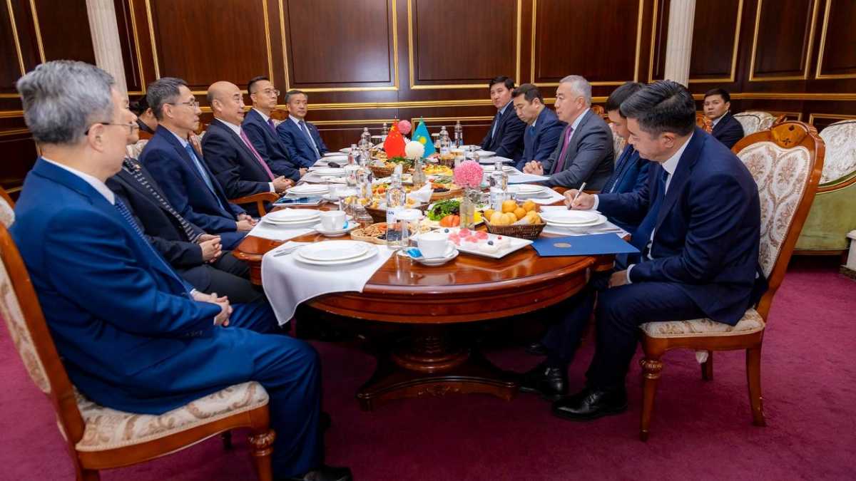 Вице-премьеры Казахстана и Китая обсудили расширение торгово-экономического сотрудничества