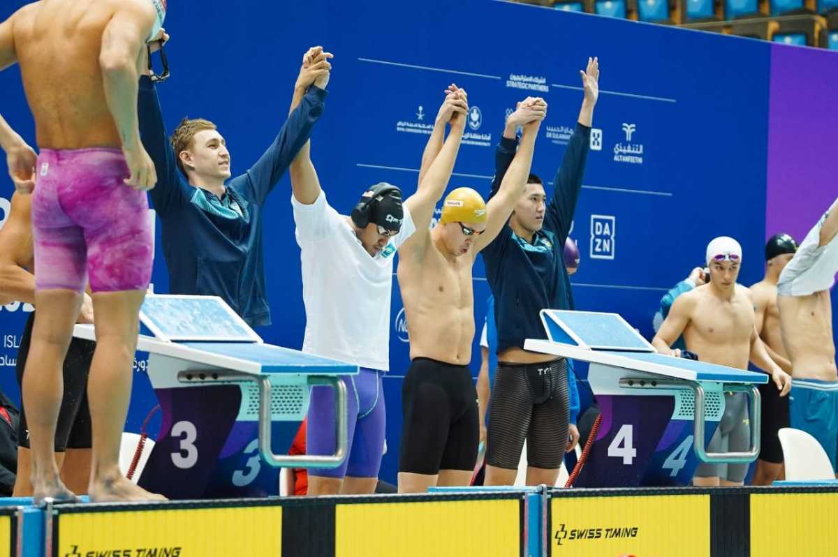 Казахстанские пловцы стали серебряными призёрами Игр исламской солидарности