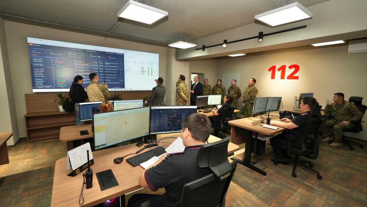 Службы 101 и 112 объединились в Астане