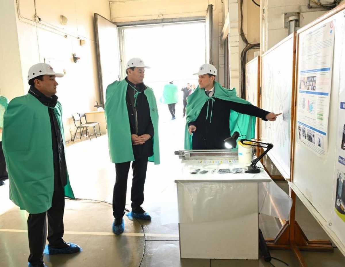 Аким Алматы ознакомился с работой ключевого ядерного института страны
