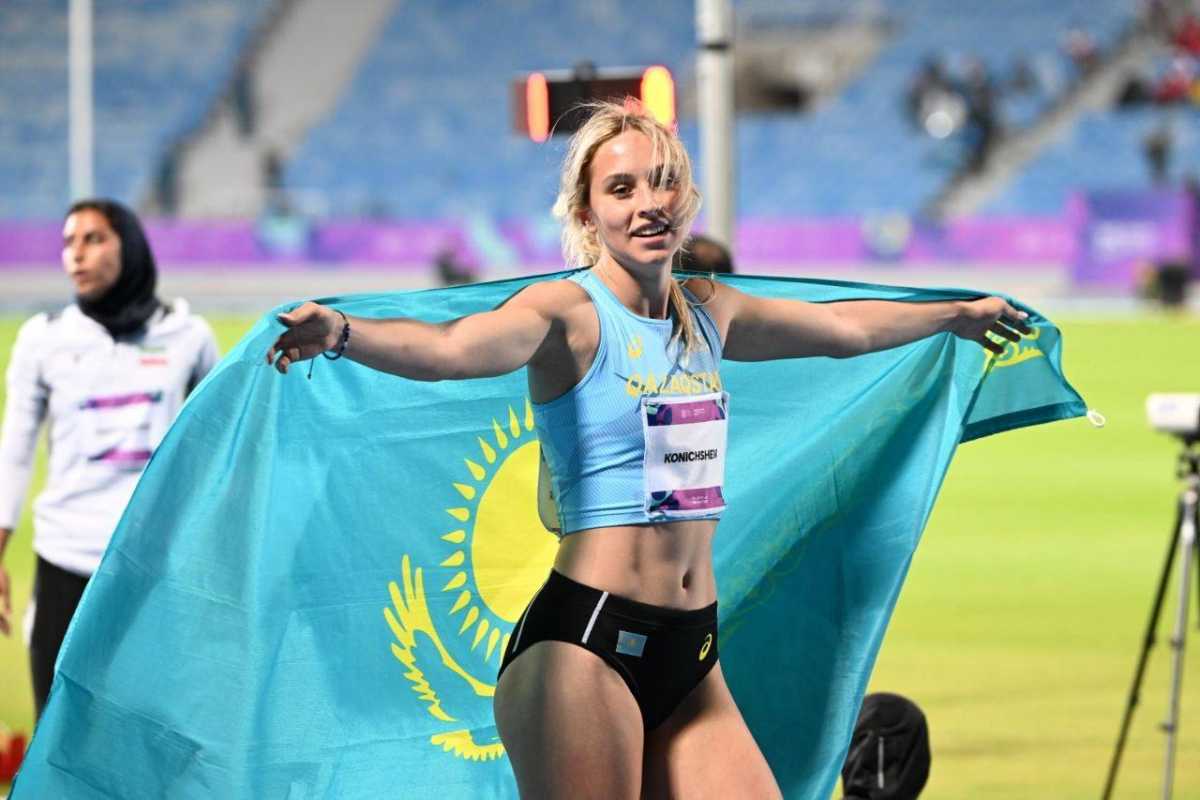 Казахстанская легкоатлетка Ирина Конищева завоевала бронзовую медаль Игр исламской солидарности