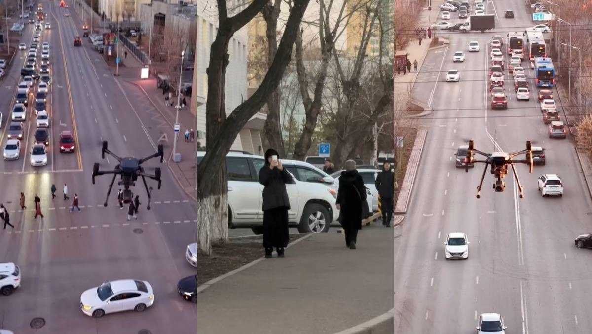 Технологии на страже закона: дроны выявляют нарушения в Астане