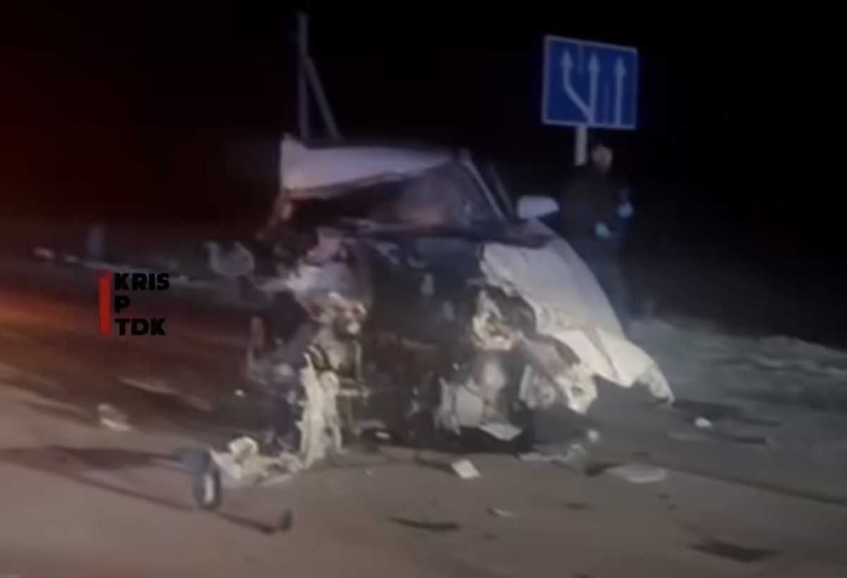 Два человека погибли в жутком ДТП на трассе Алматы–Усть-Каменогорск