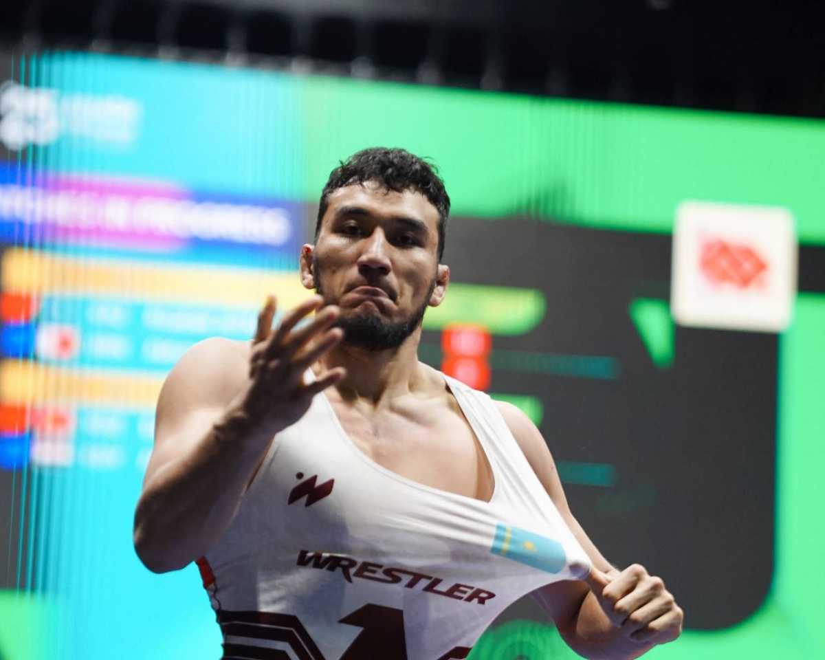 Борец Ризабек Айтмухан стал серебряным призёром Игр исламской солидарности