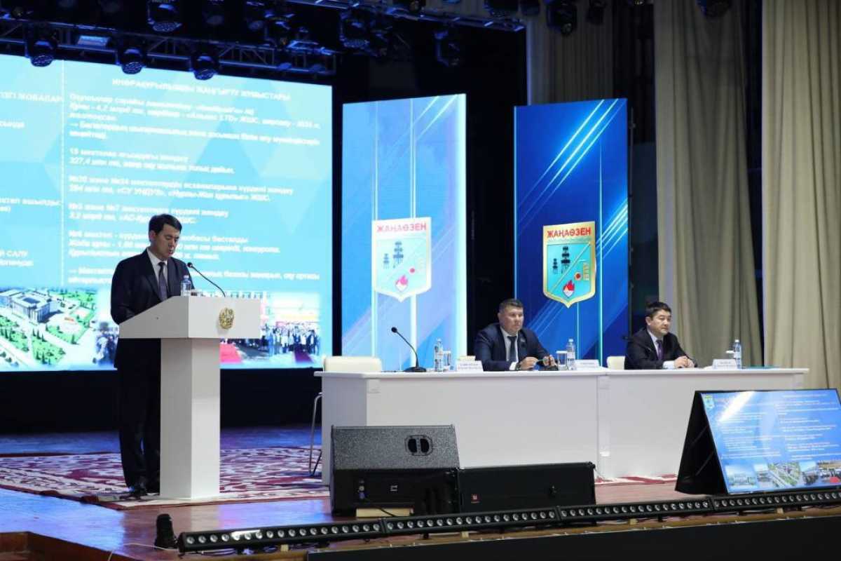Нурдаулет Килыбай выслушал проблемы жителей города Жанаозен