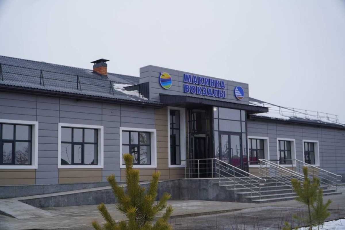 В Буландинском районе готовится к сдаче первый в стране модернизированный вокзал