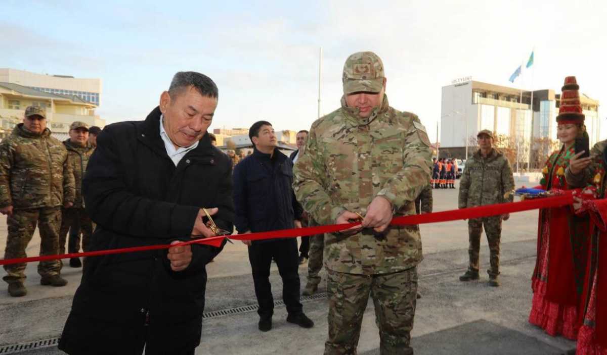 В Мангистау открылись три новых пожарных центра