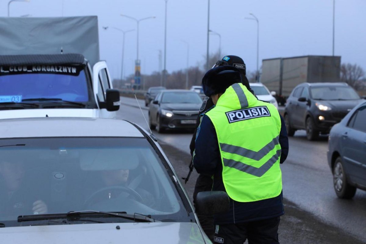 ОПМ «Безопасная дорога»: более 2400 нарушений ПДД выявили в Астане