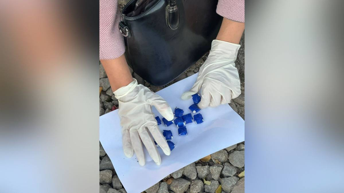 Закладчицу наркотиков задержали в Петропавловске