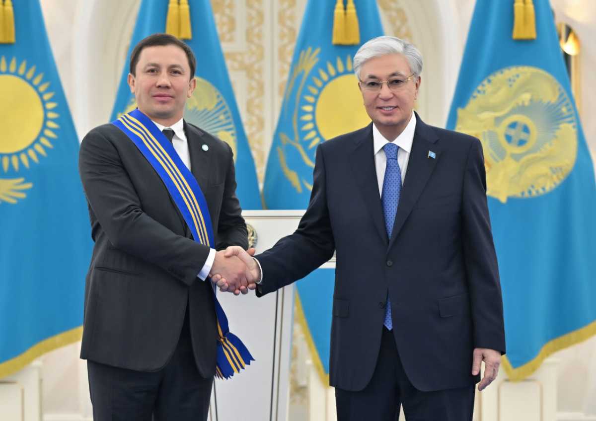 Токаев наградил Головкина орденом «Барыс» I степени