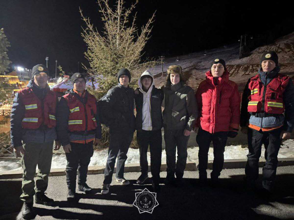 Ночная операция в горах Алматинской области: спасены трое юных туристов