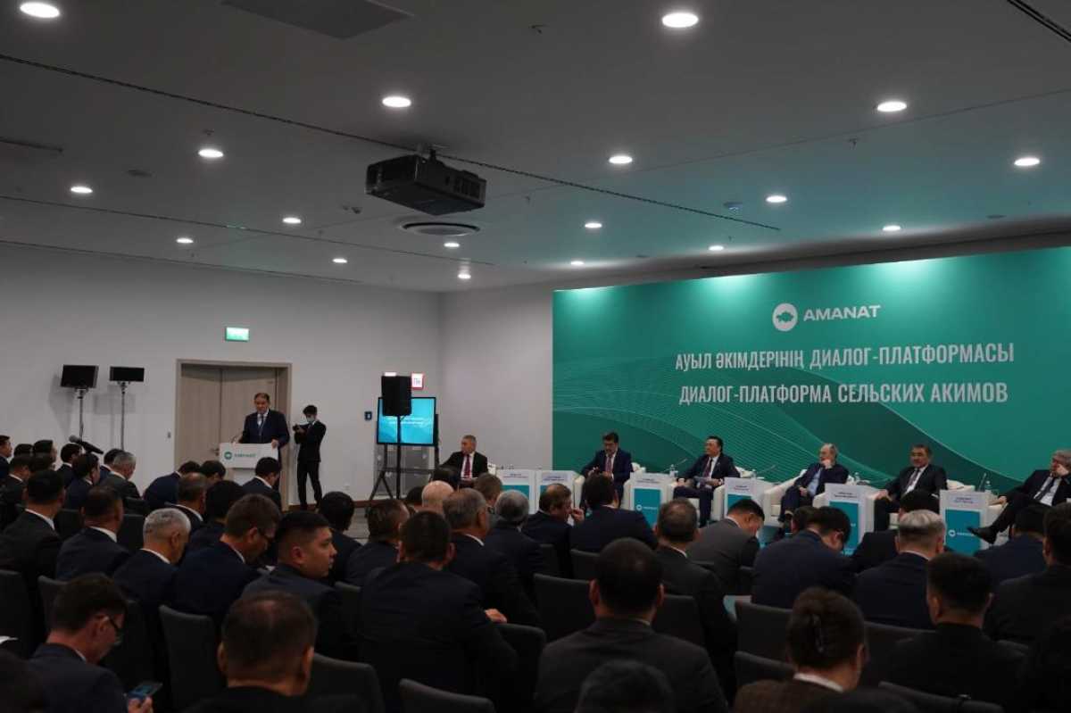 В рамках диалог-платформы сельских акимов озвучены результаты развития транспортной отрасли
