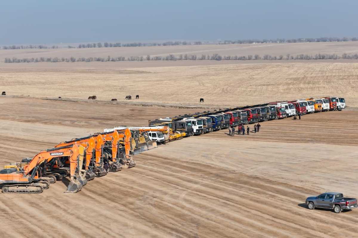 В Шымкенте началось строительство крупного тепличного комплекса