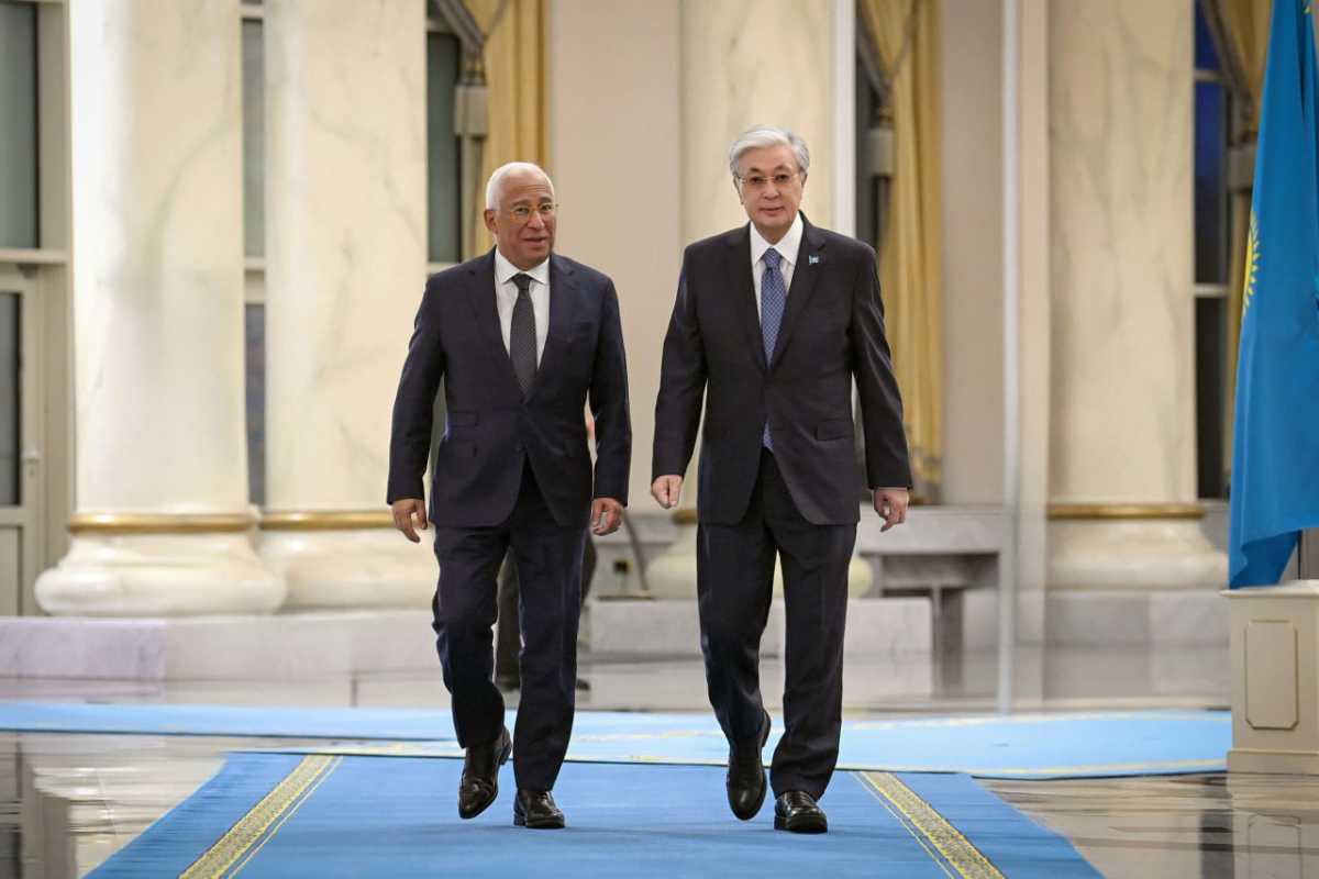 Токаев провёл переговоры с президентом Европейского совета