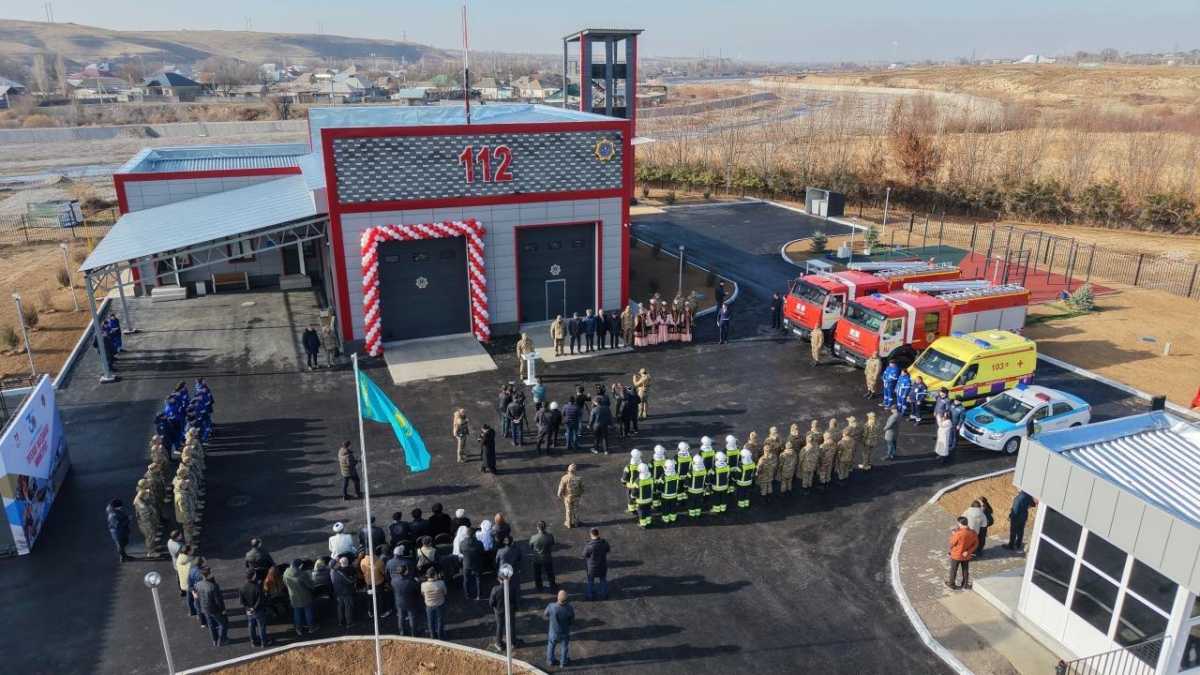 В Шымкенте открылся первый в Казахстане универсальный комплекс экстренных служб