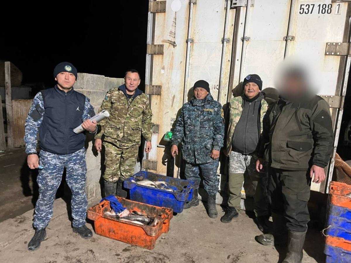 Браконьера с уловом на 415 тысяч тенге задержали в Абайской области