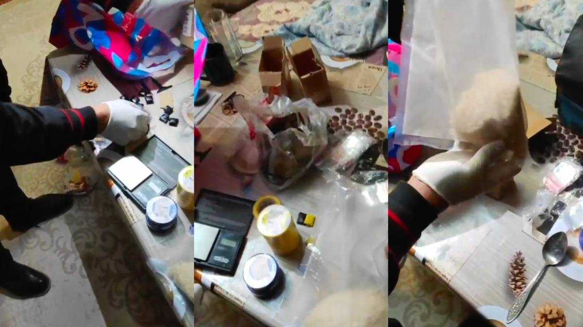 Иностранца с крупной партией «синтетики» задержали в Таразе