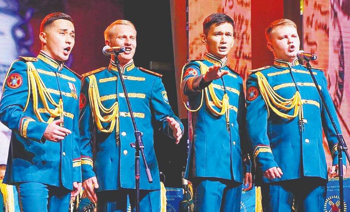 Военнослужащий Национальной гвардии покорил соцсети исполнением на казахском языке