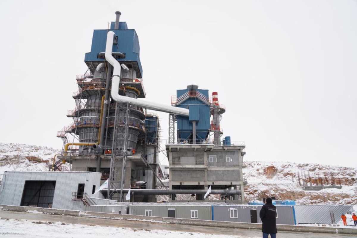 Новый импульс для экономики: в Тюлькубасе открыт завод по производству извести