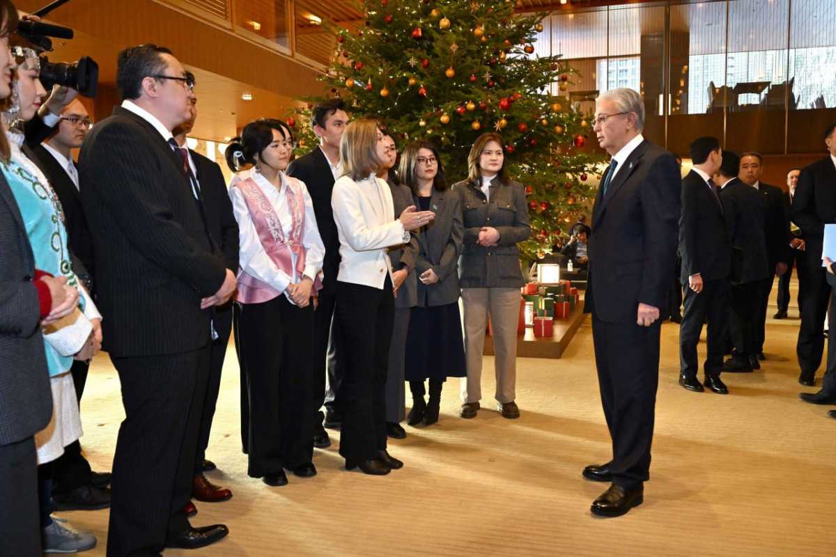 Токаев провёл встречу с казахстанцами, работающими в Японии