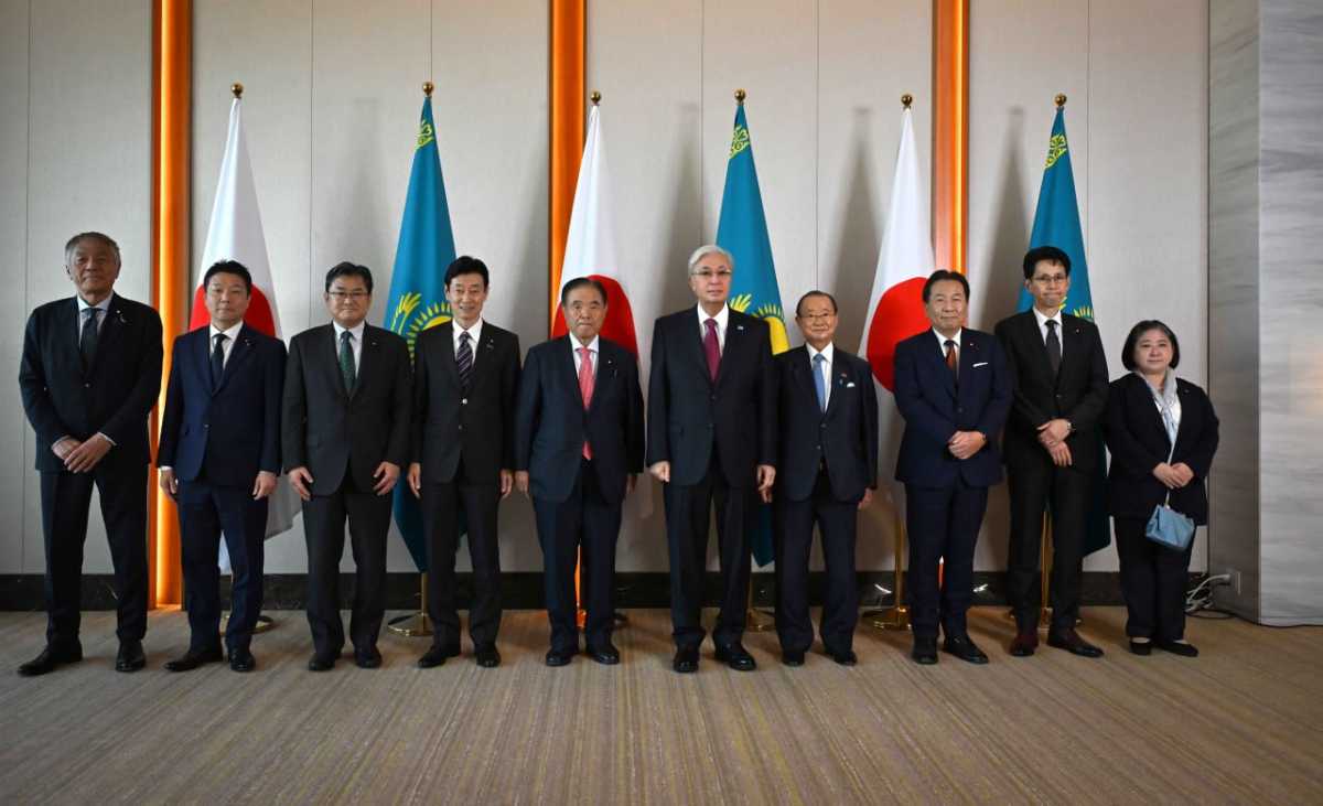 Касым-Жомарт Токаев встретился с членами Японской парламентской лиги дружбы с Казахстаном