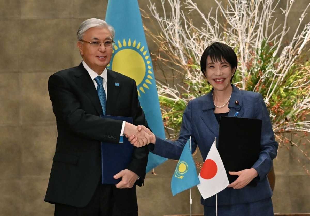 Визит Токаева в Японию: подписан ряд документов