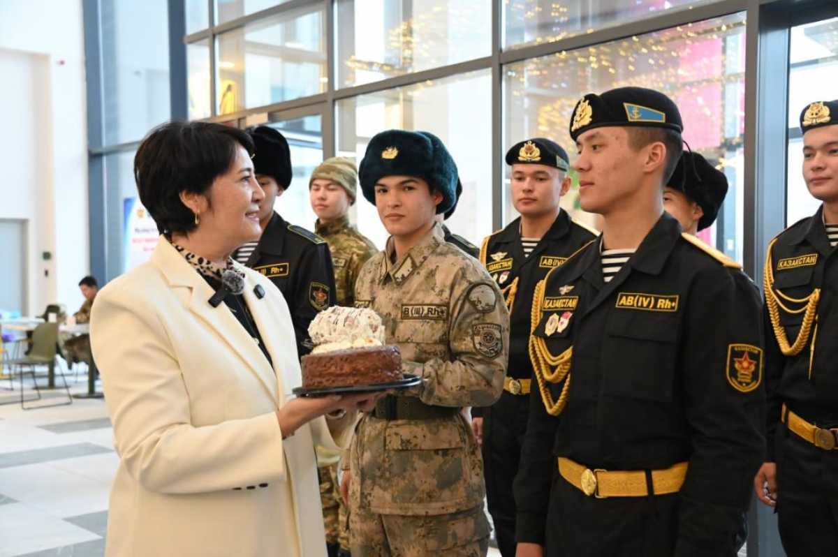 В Мангистауской области прошла патриотическая акция в поддержку призыва в армию