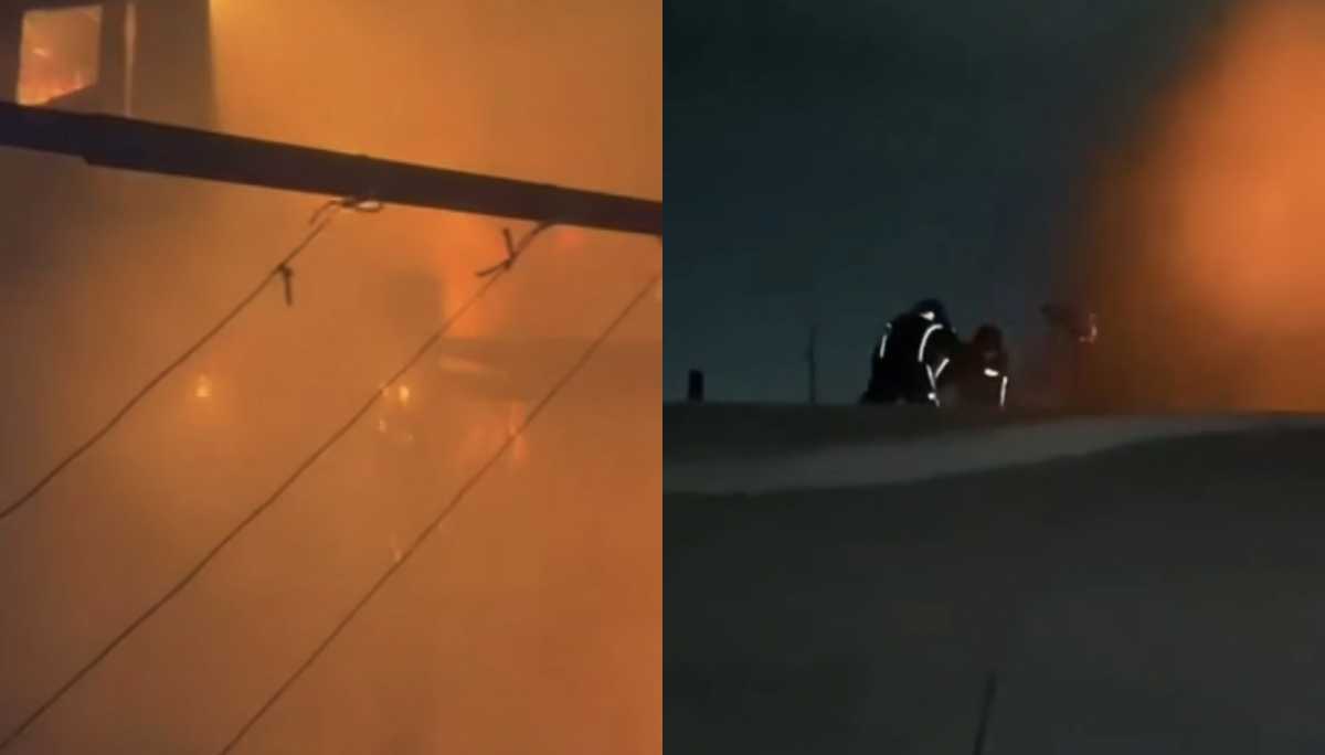 Возгорание бани могло привести к трагедии: полицейские спасли жителей в Абайской области