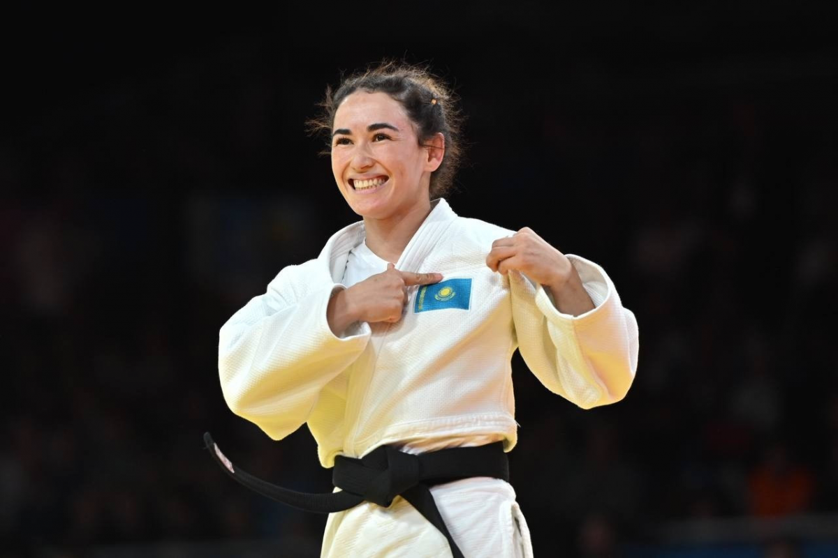 Казахстанская дзюдоистка Абиба Абужакынова завершила сезон лидером мирового рейтинга