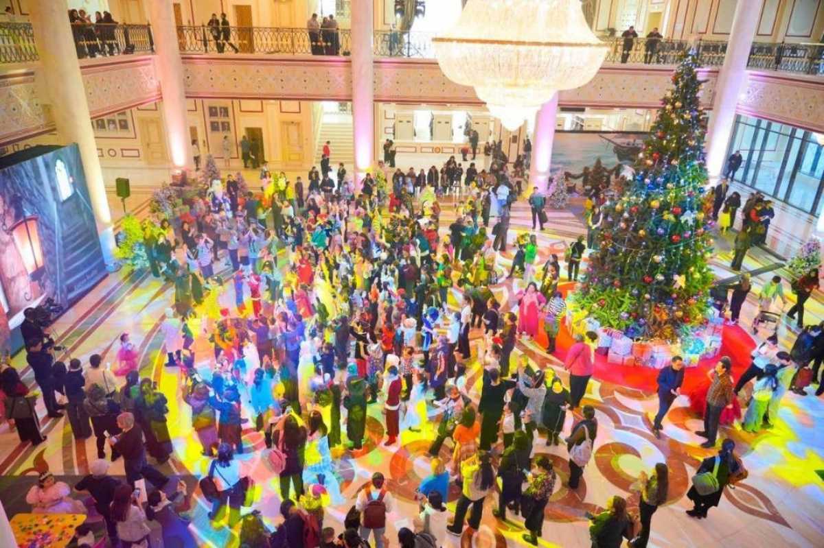 Новогодняя ёлка от имени акима состоялась в Астане