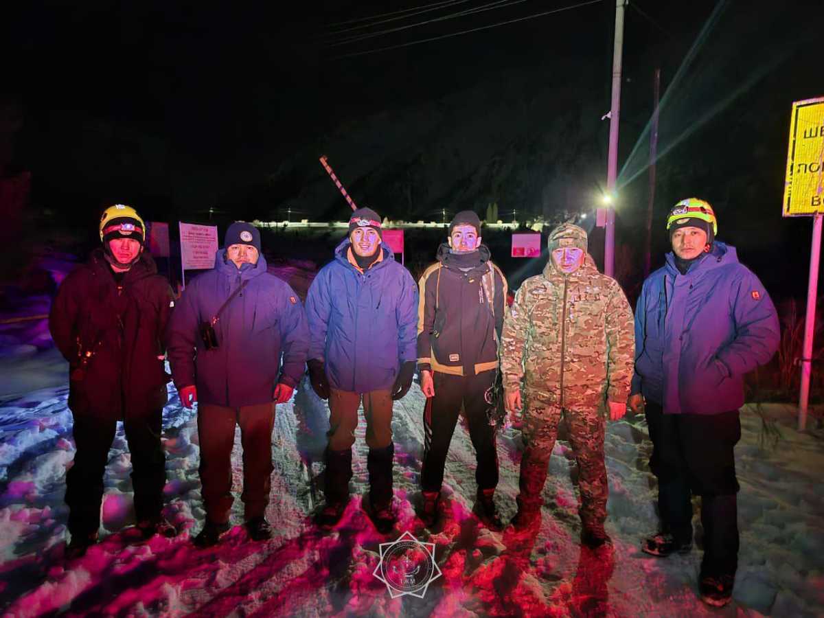 Пропавшего туриста нашли в горах Алматинской области