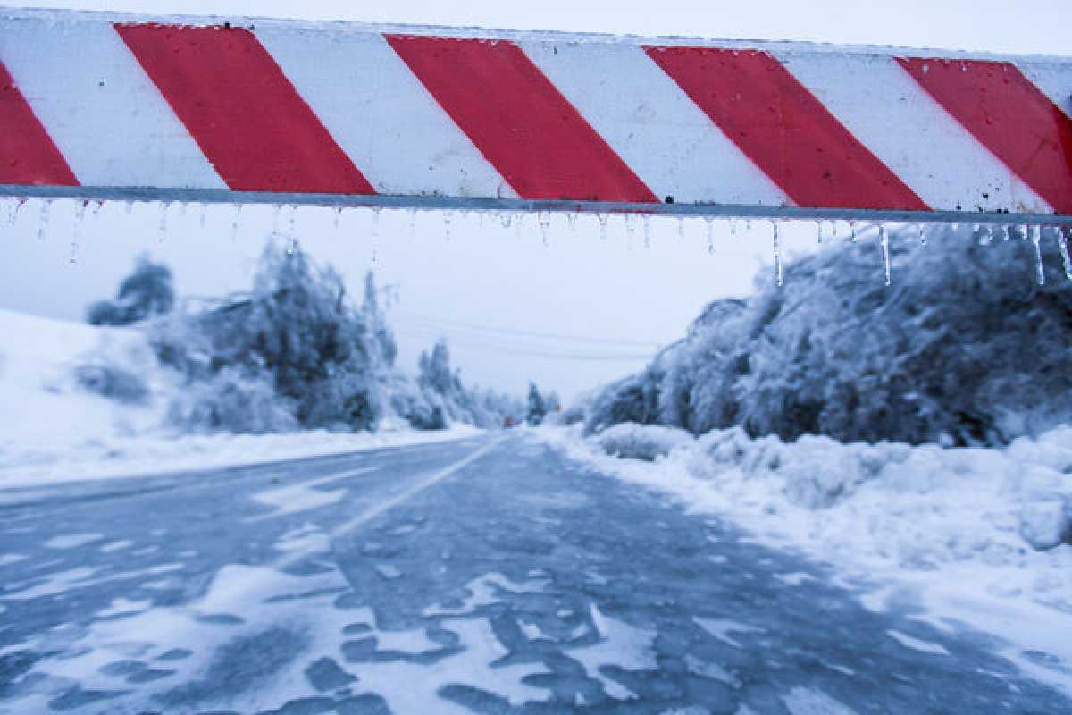 Трассу Астана–Караганда закрыли из-за непогоды