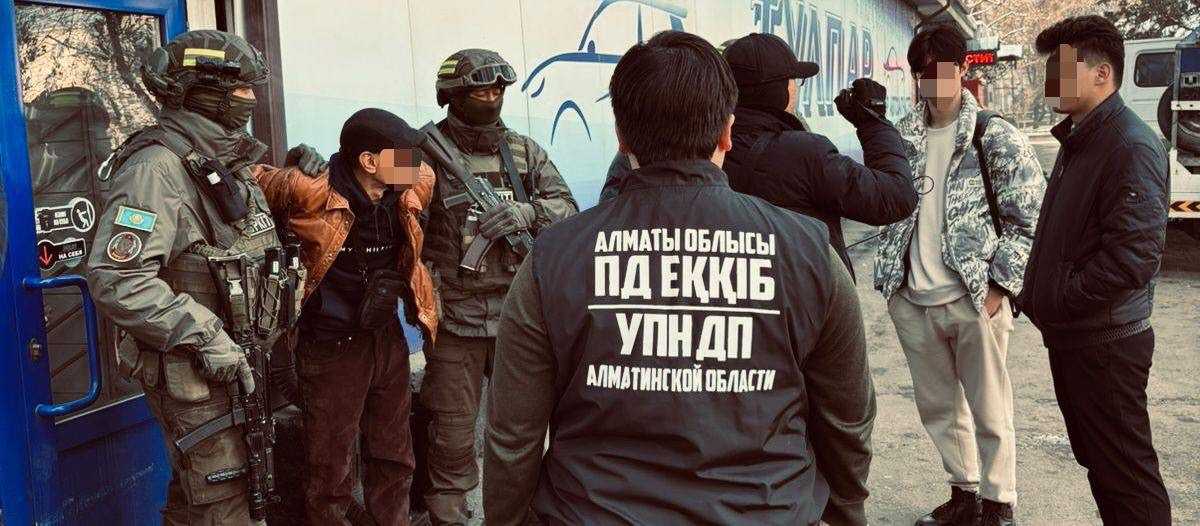 Полицейские пресекли незаконный оборот наркотиков в Алматинской области
