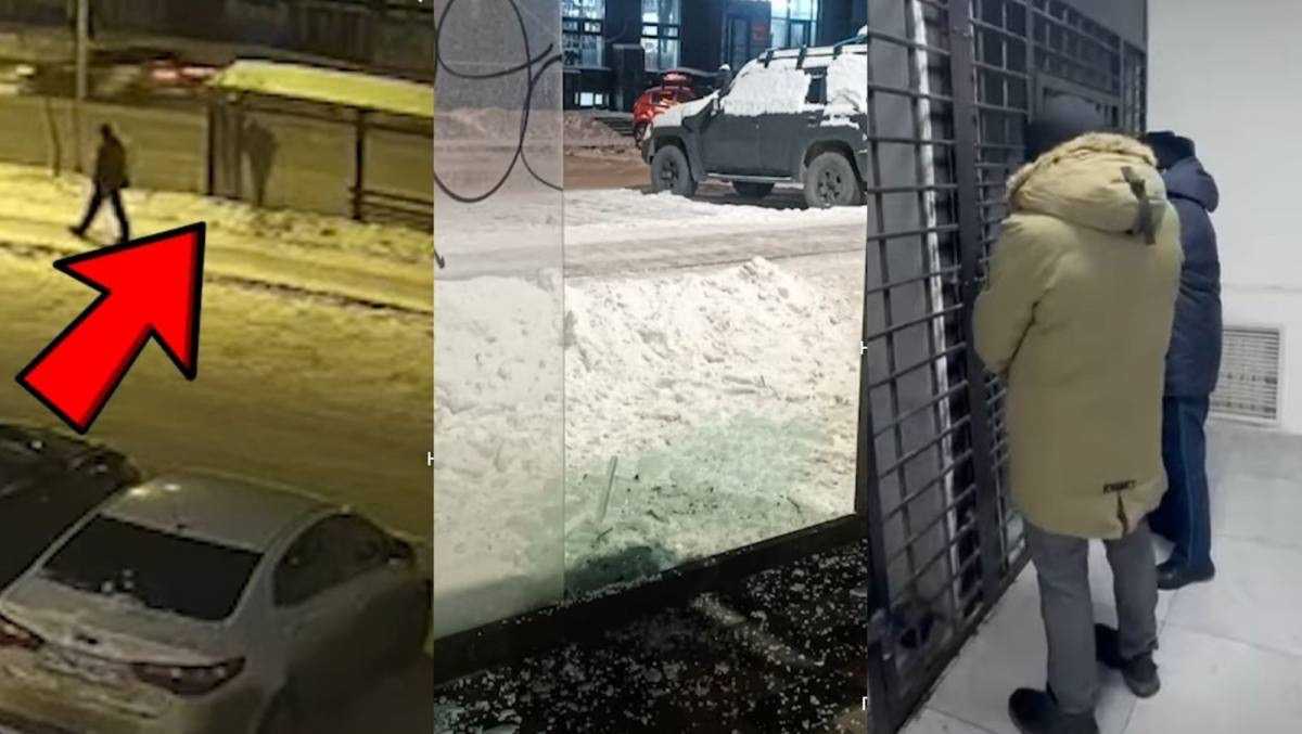 Астанчанина, повредившего автобусную остановку, арестовали на 20 суток