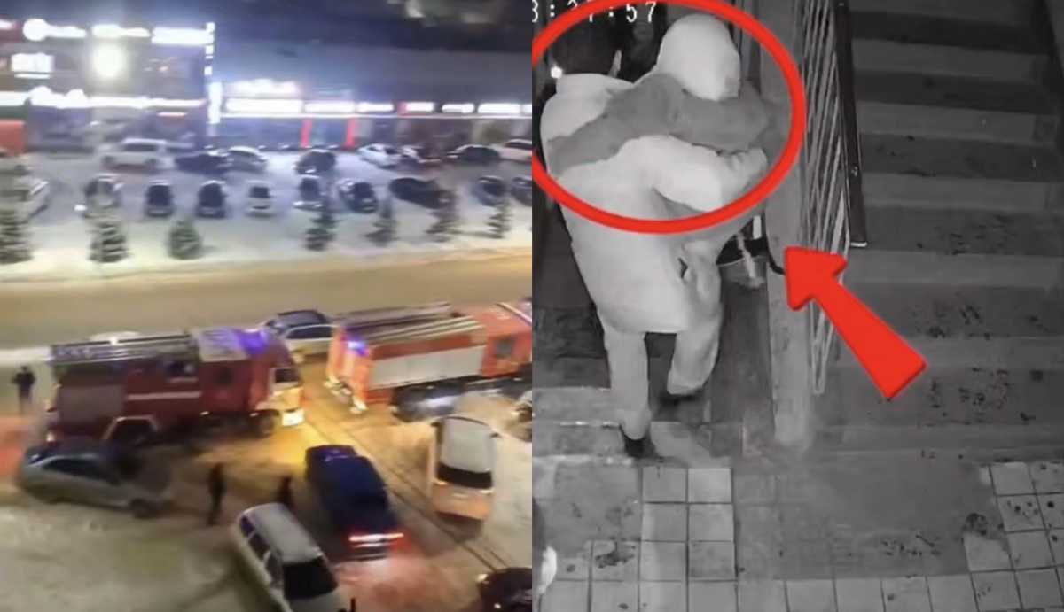 Полицейские эвакуировали жителей из горящего дома в Уральске