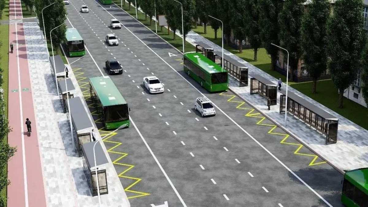 В Алматы запускают линию BRT по улице Желтоксан