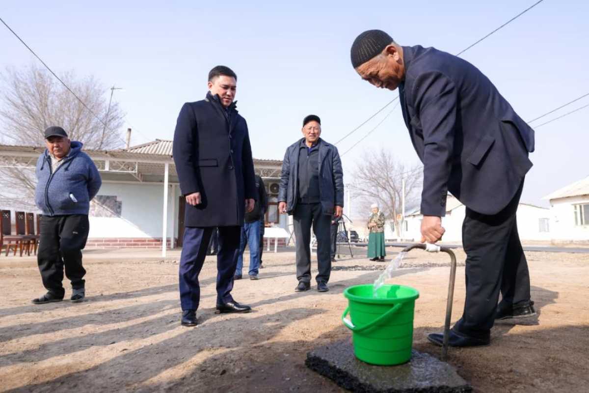 В Шымкенте в жилом массиве 